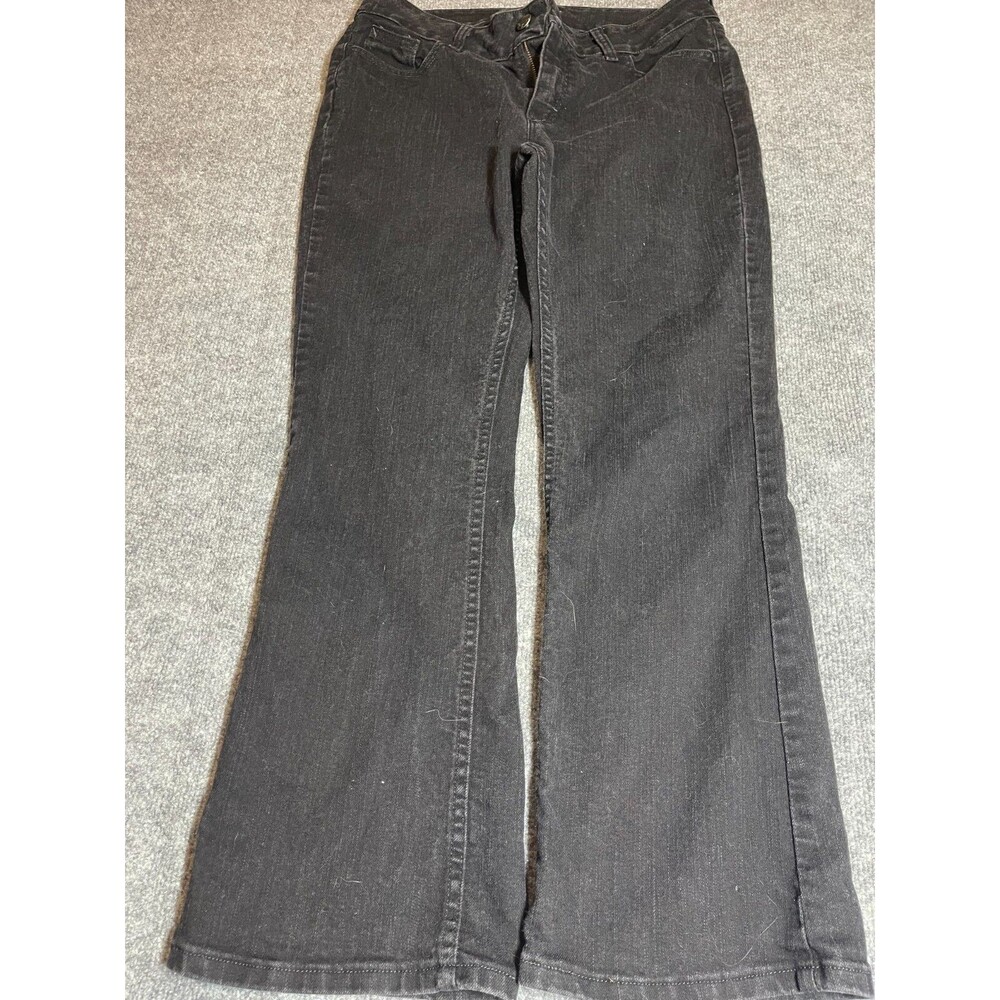 Lee Riders Jeans Womens Size 12 Black Denim